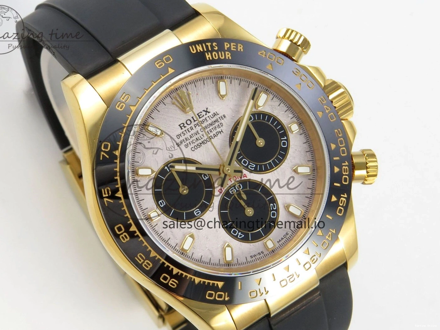 1231 Daytona 116518 QF 1:1 Best Edition Meteorite Dial on Oysterflex Strap SH4130 V11（Gain Weight） Unique 166